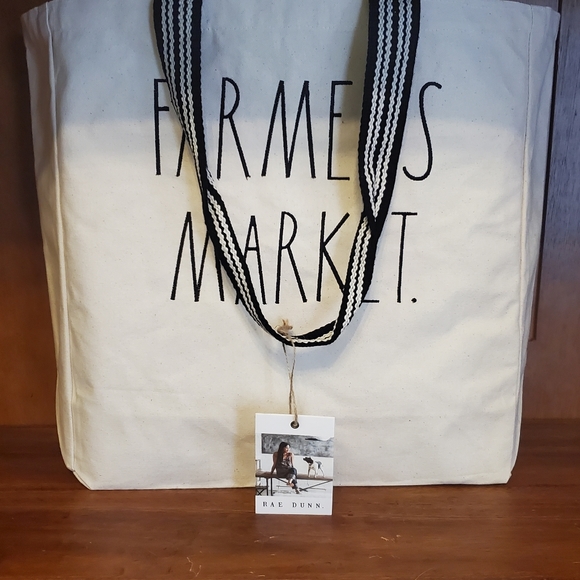 Rae Dunn 'Farmer's Market' Tote - Picture 2 of 5